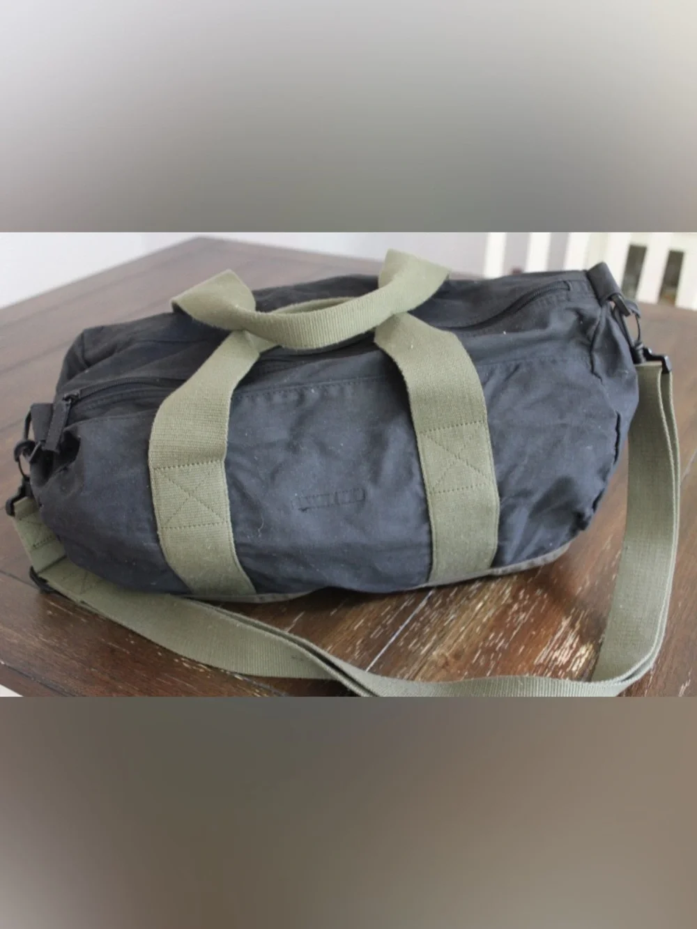 Armani exchange duffel bag